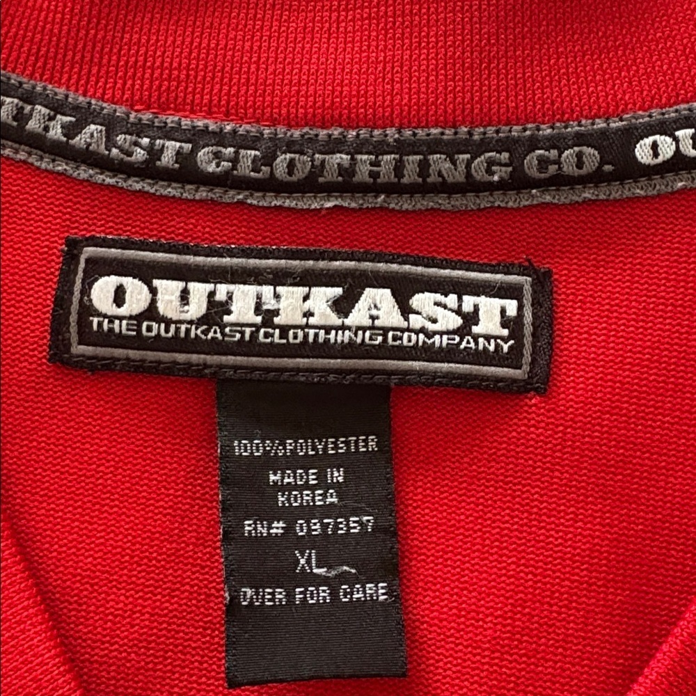 Vintage Gently loved Red Outkast 3 Jersey - Picture 7 of 13
